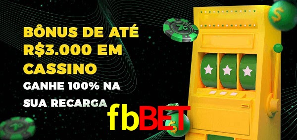 fbbet melhor bônus de depósito
